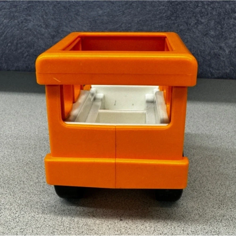 Vintage Tonka Chunky‎ Wheels Yellow School Bus With Clicking Wheels 1987